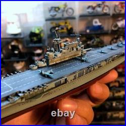 1/1000 Scale USS Enterprise CV-6 Aircraft Carrier Metal + Plastic Model