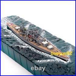 1/1000 World War II German Scharnhorst Battleship Cruiser Alloy Finished Model