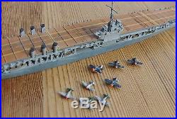1/1250 CV 4 USS RANGER Neptun 1315 + 8 aircraft Atlantic first Navy carrier Camo