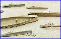 1/1250 scale waterline Carrier Group Framburg, Tri-ang, Comet 13 ships