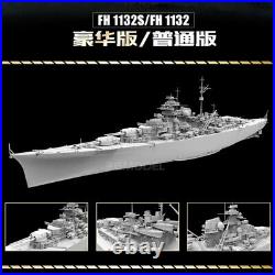 1/700 FLYHAWK Bismarck Battleship Deluxe Edition Metal + Plastic Model Kit