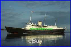 1 rare slide of British Royal Yacht BRITANNIA in Canadian waters in 1984