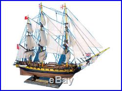 100 Wooden Tall Model Sailing Ship HMS Surprise 30 FULLY ASSEMBLED -$5 EACH