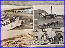 (11) 8x 10 B&W Navy & Military MARINE Photographs WW2 Era & 1950s Rare Scarce