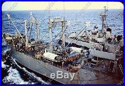 11 Vintage Slides USS MIDWAY Jet Aircraft F-11 & Others 1950s Supply Transfer +
