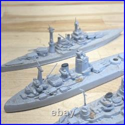 11250 Scale Lead Waterline WW2 Allied Forces Battleships LOT OF 6 Viking Brand