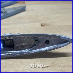 11250 Scale Lead Waterline WW2 Allied Forces Battleships LOT OF 6 Viking Brand