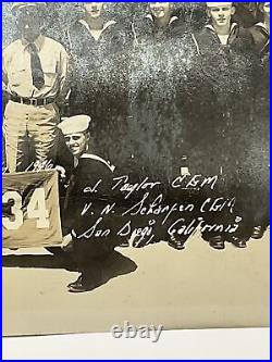 11x14 Photograph US Navy Training Center 234 July 12, 1946 San Diego California