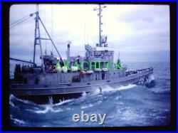 12 Slides 1968 US Navy Ship to Ship TRANSFER AT SEA USS Carpenter DD-825 / TF-96