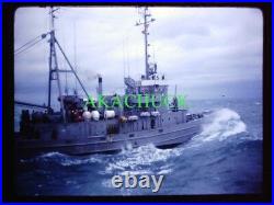 12 Slides 1968 US Navy Ship to Ship TRANSFER AT SEA USS Carpenter DD-825 / TF-96