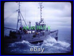 12 Slides 1968 US Navy Ship to Ship TRANSFER AT SEA USS Carpenter DD-825 / TF-96