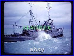 12 Slides 1968 US Navy Ship to Ship TRANSFER AT SEA USS Carpenter DD-825 / TF-96