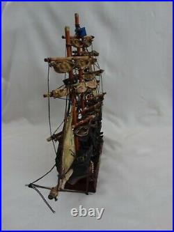 12 The Bonhomme Richard Sailing Ship Display-captain John Paul Jones-sank 1779