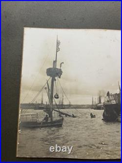 13x17 SHIPWRECK OF THE USS MAINE BATTLESHIP BOARD PHOTO HAVANA