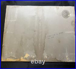13x17 SHIPWRECK OF THE USS MAINE BATTLESHIP BOARD PHOTO HAVANA