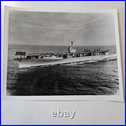 17 Diff Vintage 8 x 10 Navy Ship Photos WWII Era Hawaii & Others Lot #1
