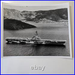 17 Diff Vintage 8 x 10 Navy Ship Photos WWII Era Hawaii & Others Lot #1