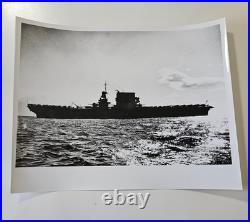 17 Diff Vintage 8 x 10 Navy Ship Photos WWII Era Hawaii & Others Lot #1