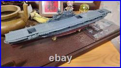 1700 MILVIC USS Enterprise CV-6 US Navy Aircraft Carrier 1942 Ship Model Gift