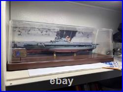 1700 MILVIC USS Enterprise CV-6 US Navy Aircraft Carrier 1942 Ship Model Gift