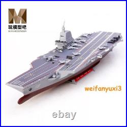 1700 Navy Fujian Aircraft Carrier CV-18 Finished Plastic Model with LED Lights
