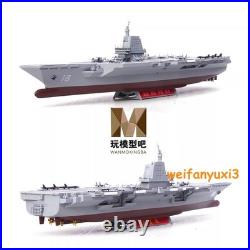 1700 Navy Fujian Aircraft Carrier CV-18 Finished Plastic Model with LED Lights