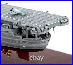 1700 USS Enterprise CV-6 US Navy Aircraft Carrier 1942 Ship Model Collection
