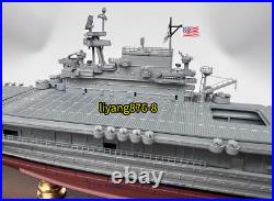 1700 USS Enterprise CV-6 US Navy Aircraft Carrier 1942 Ship Model Figure Toys