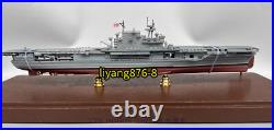 1700 USS Enterprise CV-6 US Navy Aircraft Carrier 1942 Ship Model Figure Toys