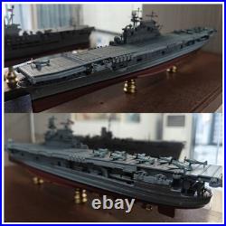 1700 USS Enterprise CV-6 US Navy Aircraft Carrier 1942 Ship Model withDisplay Box
