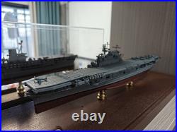 1700 USS Enterprise CV-6 US Navy Aircraft Carrier 1942 Ship Model withDisplay Box