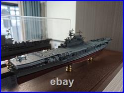 1700 USS Enterprise CV-6 US Navy Aircraft Carrier 1942 Ship Model withDisplay Box