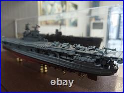 1700 USS Enterprise CV-6 US Navy Aircraft Carrier 1942 Ship Model withDisplay Box