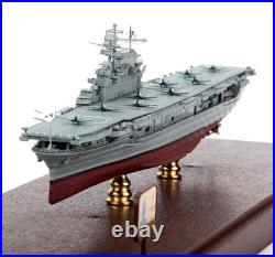 1700 USS Enterprise CV-6 US Navy Aircraft Carrier 1942 Ship Model withDisplay Box