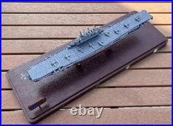 1700 USS Enterprise CV-6 US Navy Aircraft Carrier 1942 Ship Model withDisplay Box