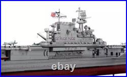 1700 USS Enterprise CV-6 US Navy Aircraft Carrier 1942 Ship Model withDisplay Box