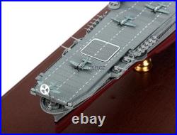 1700 USS Enterprise CV-6 US Navy Aircraft Carrier 1942 Ship Model withDisplay Box