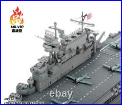 1700 USS Enterprise For MILVIC CV-6 Carrier 1942 Ship Model US Navy Aircraft