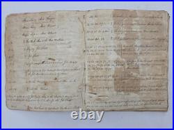 1815 antique USS FRANKLIN ADAMS U. S. NAVY manuscript BAINBRIDGE RIGGING 74 GUN