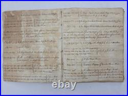 1815 antique USS FRANKLIN ADAMS U. S. NAVY manuscript BAINBRIDGE RIGGING 74 GUN