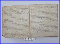 1815 antique USS FRANKLIN ADAMS U. S. NAVY manuscript BAINBRIDGE RIGGING 74 GUN