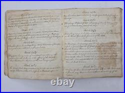 1815 antique USS FRANKLIN ADAMS U. S. NAVY manuscript BAINBRIDGE RIGGING 74 GUN