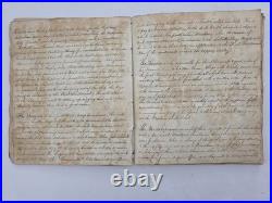 1815 antique USS FRANKLIN ADAMS U. S. NAVY manuscript BAINBRIDGE RIGGING 74 GUN