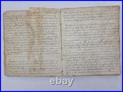 1815 antique USS FRANKLIN ADAMS U. S. NAVY manuscript BAINBRIDGE RIGGING 74 GUN