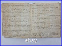 1815 antique USS FRANKLIN ADAMS U. S. NAVY manuscript BAINBRIDGE RIGGING 74 GUN