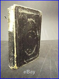1852 N. T. WithBook of Psalms. Legendary sea Captain signed American Bible Society