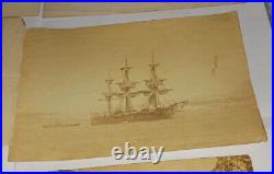 1874 HMS Duncan Program & Captain's Invitation With Photos