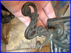 1890s Antique USS OLYMPIA Our Nations Pride Hammered Copper On Wood Mirror RARE