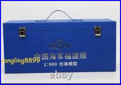1900 Fujian Ship Aircraft Carrier Model Domestic Alloy Static Ornament Warship