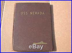1916 1946 USS NEVADA Battleship Cruise Book